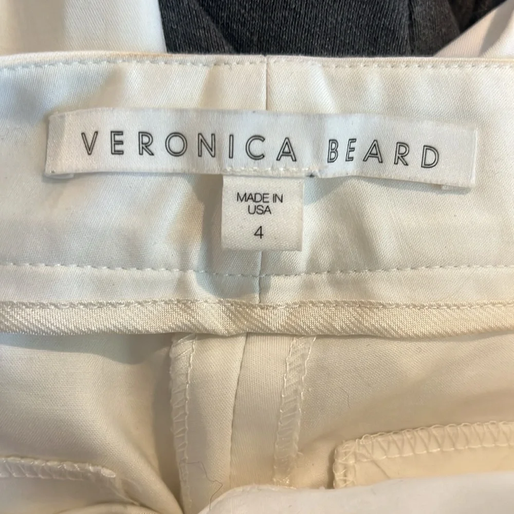 Veronica Beard Zippered Cuff Pants